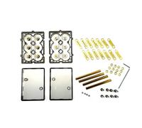 Koolenry Welding Free DIY Tool Spliceable Battery Box Battery Holder for 12V 24V 48V Energy Storage Kit Support High Current 21700-6