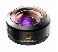 Koolenry Wide Angle Fisheye Lens Mobile Phone Additional Lens 8mm Fisheye Lens