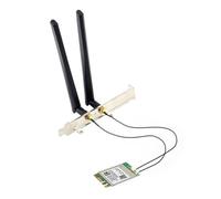 Koolenry WiFi7 RTL8922AE WiFi Card+ 8DB Antenna Tri-Band 2.4G/5G/6G 6338Mbps Wireless Network Adapter Bluetooth 5.4 for 10/11