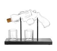 Koolenry Wine Dispenser Glass Decanter Whiskey Glass Set Bar Drinking Container Glass Bottle Exquisite Men'S Gifts