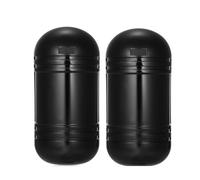 Koolenry Wired Dual Beam Photoelectric Infrared Sensor Barrier Detector 100M Alarm Tamper Alarm for Park Burglar Alarm System