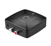 Koolenry Wireless Audio Adapter Bluetooth 6.0 Receiver 3.5mm AUX to 2 RAC USBC Stereo Music for PC TV Car Speaker Amplifier