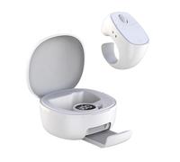 Koolenry Wireless Bluetooth Fingertip Ring Remote Control Mouse Roller Smart Mobile Selfie Video Mice Automatic Turner Browsing White