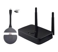 Koolenry Wireless -Compatible Video Transmitter Receiver 5G/2.4G Type-C Wireless Screen Projector 1080P Support 100M Distance