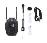 Koolenry Wireless for Saxophone Microphone Pickup UHF True Diversity for Sax Horn Trumpet Trombone Professional Stage Performance