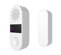 Koolenry Wireless Home Door Window Sensor 130db Security Alarms Smart Home Wireless Door Detectors APP Remote Alarms Burglar Security Alarm System Opening Magnetic Door Sensor ZIGBEE