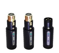 Koolenry Wireless Mic Converter Adapter 2.4GHz Wireless Microphone Adapter Built-in Mic Booster High-Resolution Audio