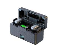 Koolenry Wireless Mic Mini Microphone Wireless Lavalier with Charging Case for Video Recording Etc