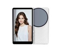Koolenry Wireless Smartphone Selfie Projector Wireless Smartphone Selfie Monitor Display Screen Projection Rear Camera Sharing Bluetooth Display Screen Projection Magnetic Selfie Monitor White