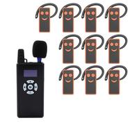 Koolenry Wireless Whisper Tour Guide System E102R Sounds Clear for Group Teaching Training