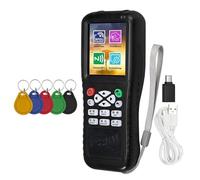 Koolenry X100 RFID NFC Smart Card Reader Writer +5XUID Keychain RFID Duplicator ID IC Card Programmer Encrypted Key Copier