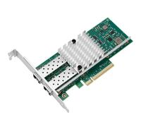 Koolenry X520-DA1 Dual Port 10Gb SFP+ Network Card PCI-E NIC with 82599EN Chip X8 Interface Ethernet Expansion Module Express