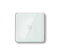 Koolenry Zigbee Light Switch with Aluminum Frame Glass Touch Switch Work with Tuya Home Assistant Control B