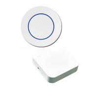 Koolenry Zigbee Wireless Smart Scene Switch with Gateway Intelligent Linkage Automation Work for Smart Life