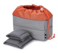 Koolertron Padded DSLR Camera Insert Shockproof Camera Bag Insert Camera Partition Protective Bag Compatible with Sony Nikon DSLR Shot Or Flash Light