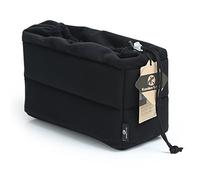 Koolertron Padded DSLR Camera Insert Shockproof Camera Bag Insert Camera Partition Protective Bag Compatible with Sony Nikon DSLR Shot Or Flash Light (Black)