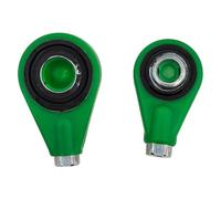 KOOLEVER 1 Pair Gear Cable Linkage Ends Pair Bush Repair for Fiat 500 Ford Ka 2007 Onwards, Manual Gear Selector Cable Gear Linkage Repair Kit (Green)