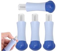 KOOLEVER 4 Pcs Felting Needles, Felting Punch Needle Tool Wool Multi Felting Needle Kit with 7 Barbed Needles Stitch for Crafting, Patchwork Patterns & Animals Blue