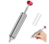 KOOLEVER Solder Sucker, with 2 High-Temperature Resistant Flexible Silicone Nozzle, Solder Sucker Desoldering Pump Premium Aluminum Housing Stronger Suction Power for Professional Welders