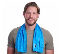 KOOLGATOR Dual Purpose Cooling Towel, Water Drops, 1 Pack