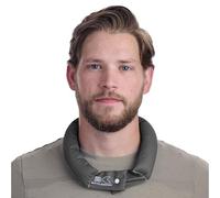 KOOLGATOR Evaporative Cooling Neck Wrap - Reusable Neck Cooler with Long Lasting Relief During Hot Weather Activities, Sports, & Outdoor Work, Gray, 1 Pack
