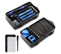 Kooling Monster KOMBO-01, 117 in 1 Precision Screwdriver Set, Professional Magnetic Repair Tool Kit with Screw Mat & Anti-Static Brush for All Electronics (Computer, Laptop, PS4, Xbox, iPhone, iPad)