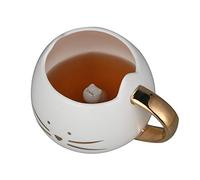 Koolkatkoo Cat Coffee Mug for Women Girls Cute Ceramic Meow Mugs for Cat Lover Tea Cup 12 oz White