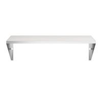 KoolMore KM-CG-FS36 36 in. Front Shelf for Commercial Outdoor BBQ Grill in Stainless-Steel, Silver