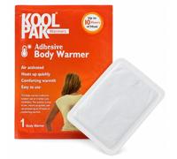 Koolpak 1 x Adhesive Body Warmer Heat Patch - Up to 10 Hours Warmth | Air Activated - Back Shoulder & Neck - Disposable - 9.5 x 13cm - Cold Weather & Home Relaxation