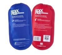Koolpak 10 x Luxury Hot & Cold Reusable Gel Packs - 12.5 x 25.5cm Ice Pack for Injuries - Cold Compress for Back Knee Shoulder Pain Relief, Swelling, Joint Stiffness & Muscle Recovery