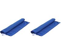 Koolpak Cooling Towel - Instant Cooling Relief, Stays Cool Up to 2 Hours, Reusable, Blue, 30 x 80 cm (Pack of 2)