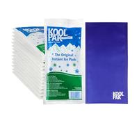 20x Koolpak Instant Ice Packs Sports First Aid Cold Therapy - with Koolpak Sleeve/Cover
