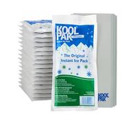 20x Koolpak Instant Ice Packs Sports First Aid Cold Therapy - with Koolpak Sleeve/Cover