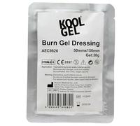 Koolpak KoolGel Burn Dressing 5cm x 15cm - Instant Soothing Relief for Burns, Scalds and Sunburn, 1st and 2nd Degree Burns - Sterile Hydrogel First Aid Treatment
