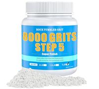 KoolStone Rock Tumbler 8000 Polishing Grits, Step 5 Grit - Premium Polishing Refill for Final Shine & Smoothing, 1 Lb Tumbler Media for Enhanced Rock Luster