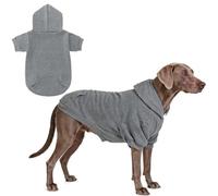 KOOLTAIL Basic Dog Hoodie - Soft and Warm Dog Jumper with Leash Hole and Pocket, Dog Winter Coat, Cold Weather Clothes Sweater for Small Medium Large Dogs Puppy Cat Boys Girls
