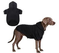 KOOLTAIL Basic Dog Hoodie - Soft and Warm Dog Jumper with Leash Hole and Pocket, Dog Winter Coat, Cold Weather Clothes Sweater for Small Medium Large Dogs Puppy Cat Boys Girls
