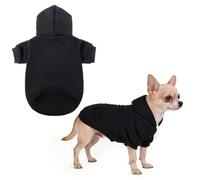 KOOLTAIL Basic Dog Hoodie - Soft and Warm Dog Jumper with Leash Hole and Pocket, Dog Winter Coat, Cold Weather Clothes Sweater for Small Medium Large Dogs Puppy Cat Boys Girls