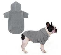 KOOLTAIL Basic Dog Hoodie - Soft and Warm Dog Jumper with Leash Hole and Pocket, Dog Winter Coat, Cold Weather Clothes Sweater for Small Medium Large Dogs Puppy Cat Boys Girls