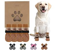 KOOLTAIL Dog Socks Shoes for Hot Pavement, Breathable & Warm Winter Dog Booties to Prevent Licking Paws for Small Medium Large Senior Dogs,Non Slip Grippy Pet Boots & Paw Protectors for Hardwood Floor