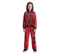 Koongso Kids Zombies Victor Costume Halloween Outfits, Boys Vampires Victor Tracksuit Suit Long Sleeve Zip-Up Hoodie Jacket and Pants Gothic Punk Rock and Roll Suit