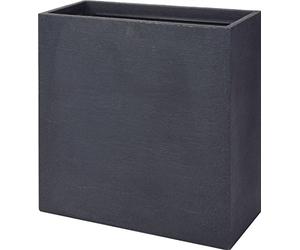 Koop Large 59cm Rectangle Stone Effect Trough Planter - Indoor & Outdoor Plant Pot, UV Resistant, Economical Durable Plastic, Leak-Free, Adds Stylish Flair to Spaces