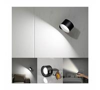 Koopala LED Wall Reading Light with USB Charging Port, 3 Brightness Levels, Rechargeable Battery, 360° Rotation, Dimmable Magnetic Ball, Touch Control