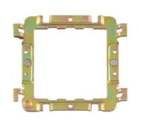 Kooples Hardware 1 and 2 Gang Grid Switch Plate Durable Modular Cover with Sl inish and Easy Installation