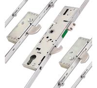 Kooples Hardware 3 Hook 4 Roller Euro Cylinder Multi Point Door Lock 8000 Series for uPVC Timber Composite Doors (Option 1 Left Hand)