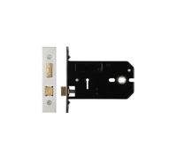 Kooples Hardware 3 Lever Horizontal Mortice Lock - 127mm - Keyed Alike - Traditional Internal Door Lock with Keys & Strike Plate