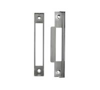KOOPLES HARDWARE 3 Lever Sashlock and Bathroom Lock Rebate Kit - Premium Lever Lock Accessory with Complete Hardware Fittings Included (Satin Chrome)