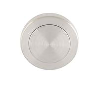 Kooples Hardware 316 Stainless Steel Blank Escutcheon - Round Keyhole Cover Plate for Modern Internal or External Doors