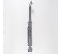 Kooples Hardware 355mm Extended Surface Bolt - Extra Long Door Slide Bolt for Double Doors, Shutters, Gates & Cabinets - Satin Chrome Finish with Screws (Satin Chrome)