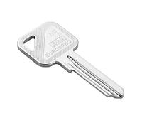 Kooples Hardware 5 Pin Cylinder Keyblank Uncut Brass Replacement for Euro or Rim Lock Universal Profile - Durable Key Duplication Blank